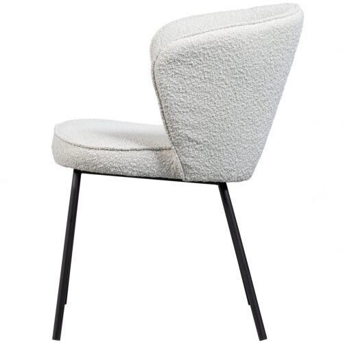 Eetkamerstoel Admit Bouclé - Naturel - Afbeelding 4