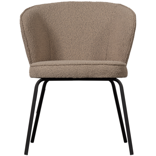 Eetkamerstoel Admit Bouclé - Beige - Afbeelding 4