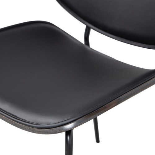 Eetkamerstoel Close Lederlook en Hout - Afbeelding 7