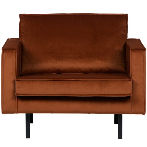 Fauteuil Rodeo Velvet - Roest