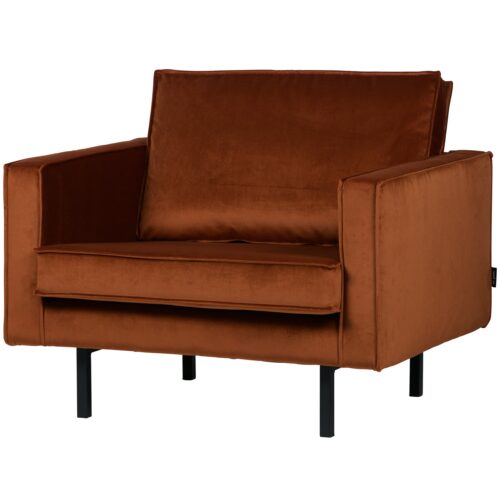 Fauteuil Rodeo Velvet - Roest - Afbeelding 2