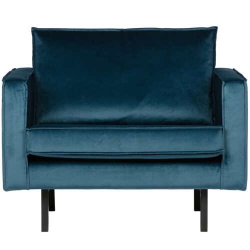 Fauteuil Rodeo Velvet - Blauw