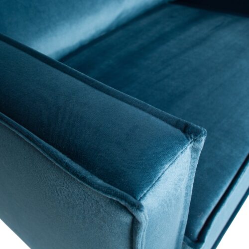 Fauteuil Rodeo Velvet - Blauw - Afbeelding 6