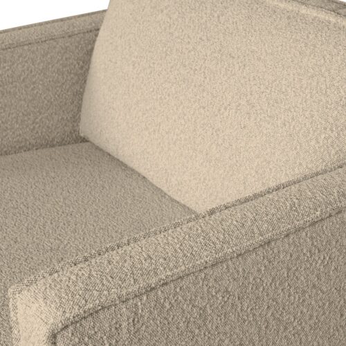 Fauteuil Rodeo Bouclé - Beige - Afbeelding 5