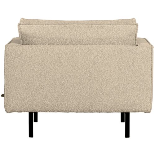 Fauteuil Rodeo Bouclé - Beige - Afbeelding 4