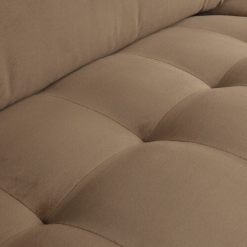 Rodeo classic bank 2,5-zits velvet taupe - Afbeelding 2