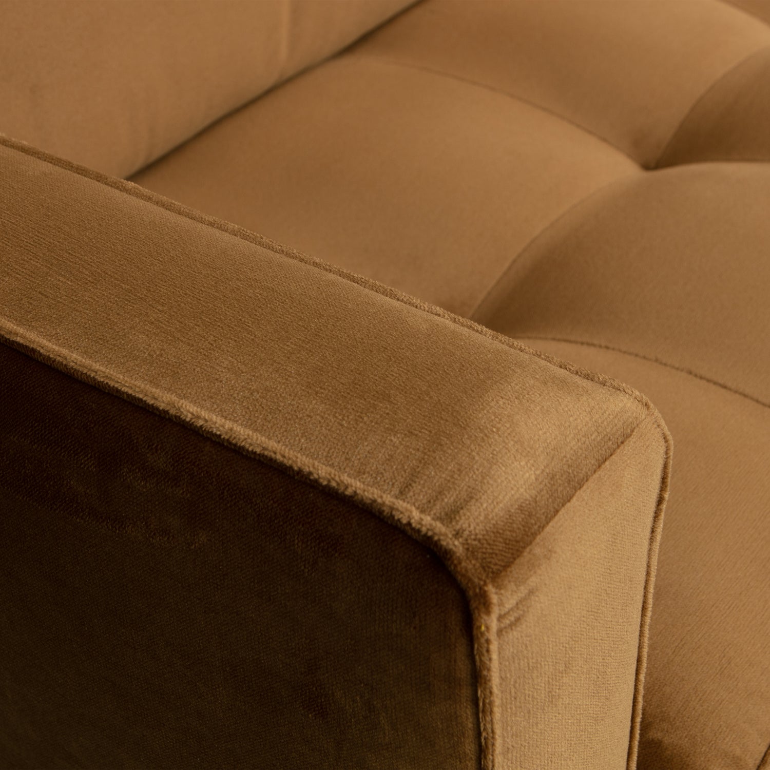 Fauteuil Rodeo Classic Velvet - Honing Geel - Afbeelding 3