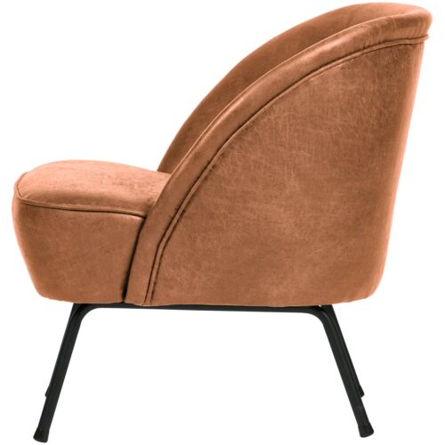 Fauteuil Vogue Leer - Cognac - Afbeelding 3