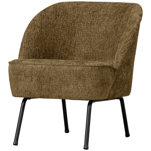 Fauteuil Vogue Structure Velvet - Brass