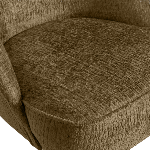 Fauteuil Vogue Structure Velvet - Brass - Afbeelding 5