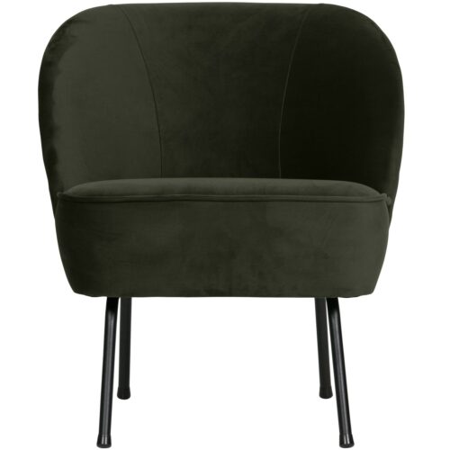 Fauteuil Vogue Velvet Fluweeel - Donker Groen