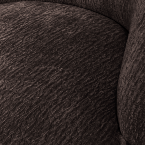Fauteuil Vogue 3D Chenille - Donkerbruin - Afbeelding 5