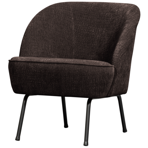 Fauteuil Vogue 3D Chenille - Donkerbruin