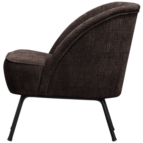 Fauteuil Vogue 3D Chenille - Donkerbruin - Afbeelding 3