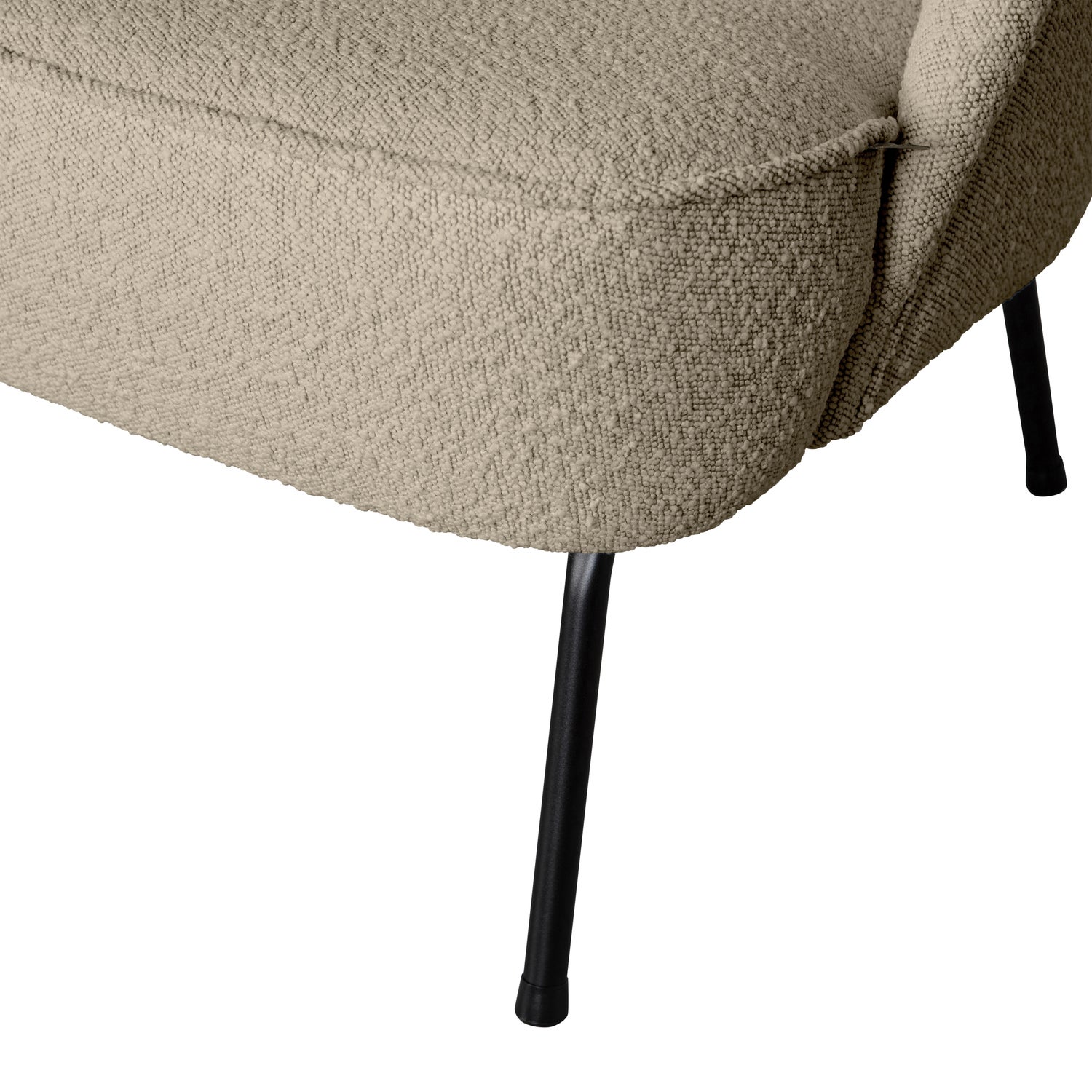 Fauteuil Vogue Bouclé - Beige - Afbeelding 6