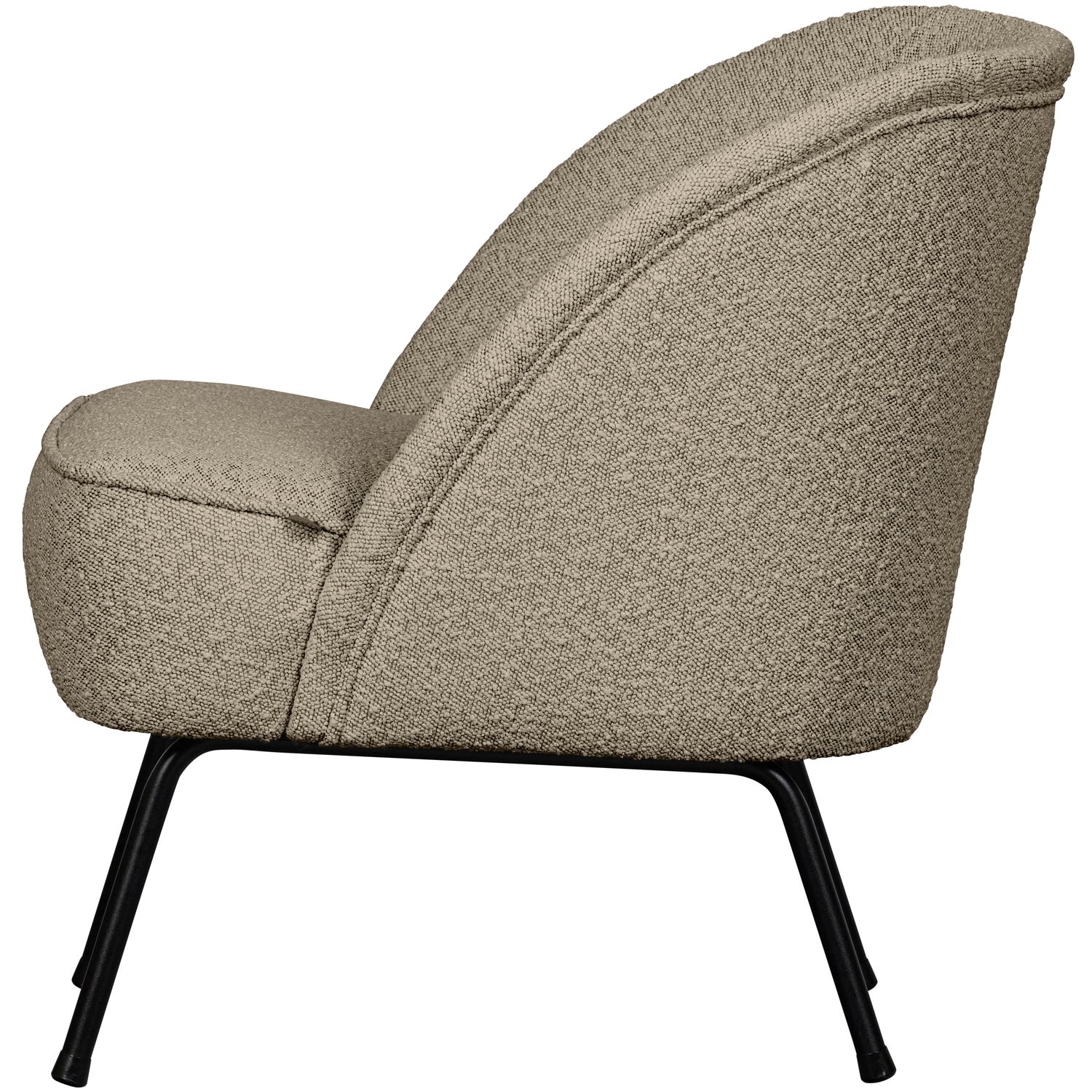 Fauteuil Vogue Bouclé - Beige - Afbeelding 3
