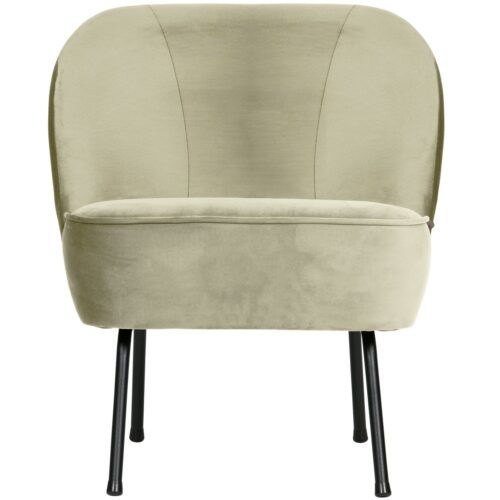 Fauteuil Vogue Velvet Fluweeel - Pistache
