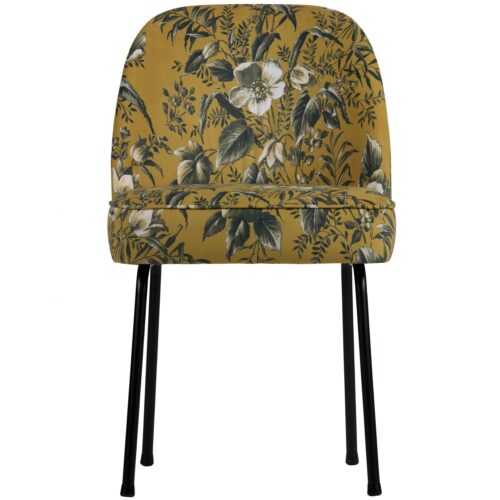Eetkamerstoel Vogue Poppy Velvet - Mosterd - Afbeelding 2