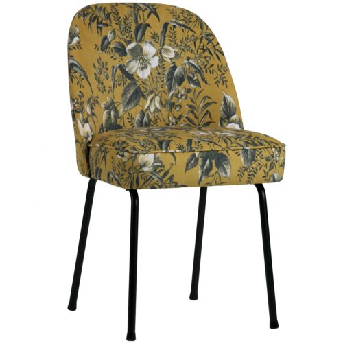 Eetkamerstoel Vogue Poppy Velvet - Mosterd - Afbeelding 4