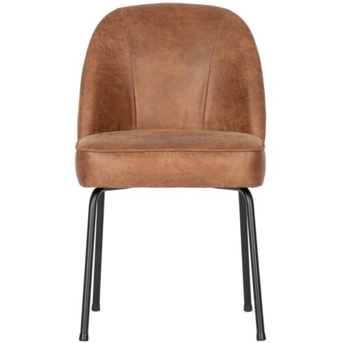 Eetkamerstoel Vogue Eco-leder - Zwart - Afbeelding 3