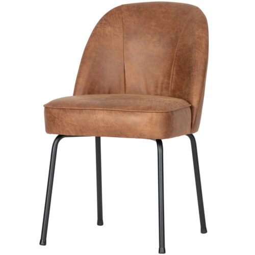 Eetkamerstoel Vogue Eco-leder - Zwart
