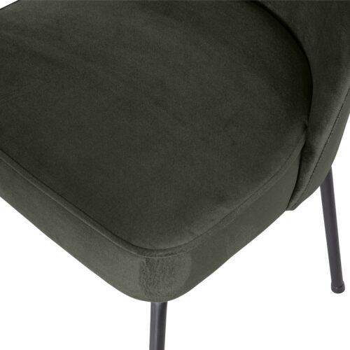 Eetkamerstoel Vogue Velvet - Dnkergroen - Afbeelding 6