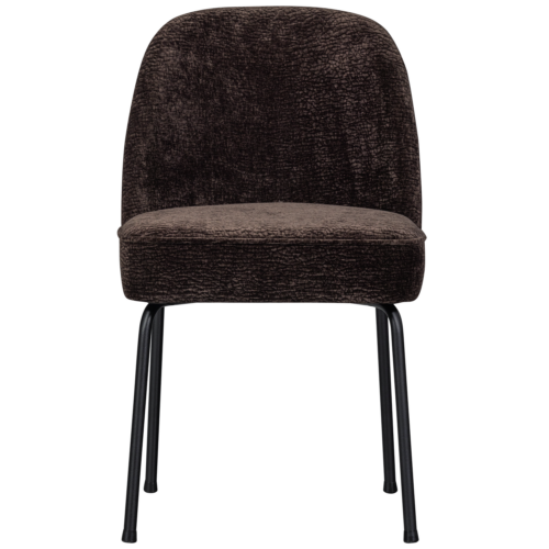 Eetkamerstoel Vogue Chenille - Donkerbruin - Afbeelding 4