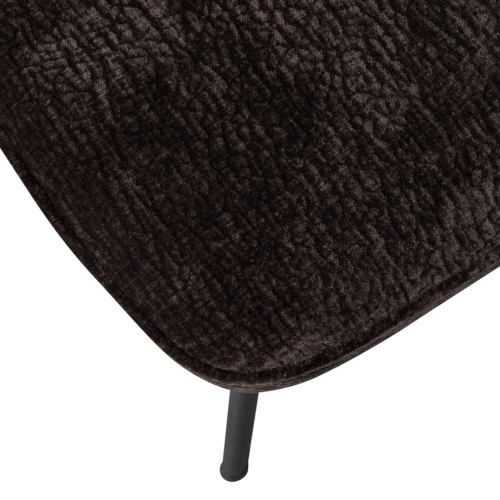 Eetkamerstoel Vogue Chenille - Donkerbruin - Afbeelding 8