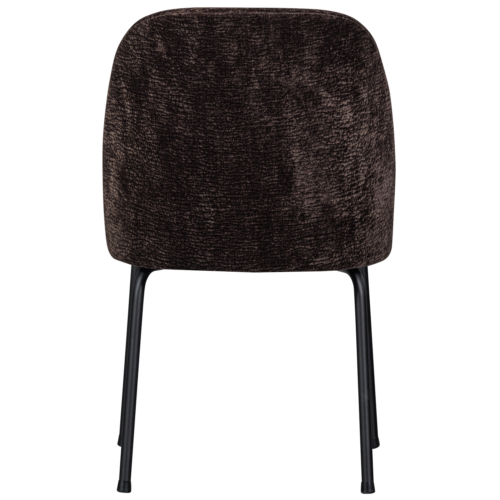 Eetkamerstoel Vogue Chenille - Donkerbruin - Afbeelding 6