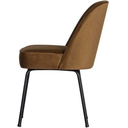 Eetkamerstoel Vogue Velvet - Honinggeel - Afbeelding 4