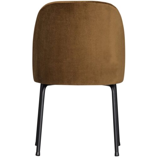 Eetkamerstoel Vogue Velvet - Honinggeel - Afbeelding 5