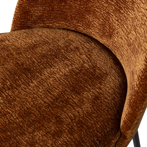 Eetkamerstoel Vogue Chenille - Bruin - Afbeelding 7