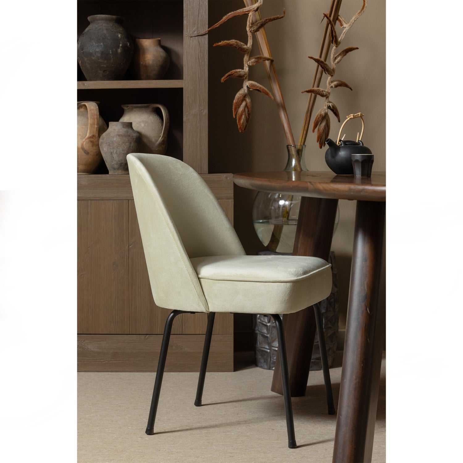 Eetkamerstoel Vogue Velvet - Pistache - Afbeelding 2