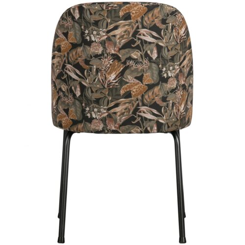 Eetkamerstoel Vogue Velvet  - Bouquet Zwart - Afbeelding 5
