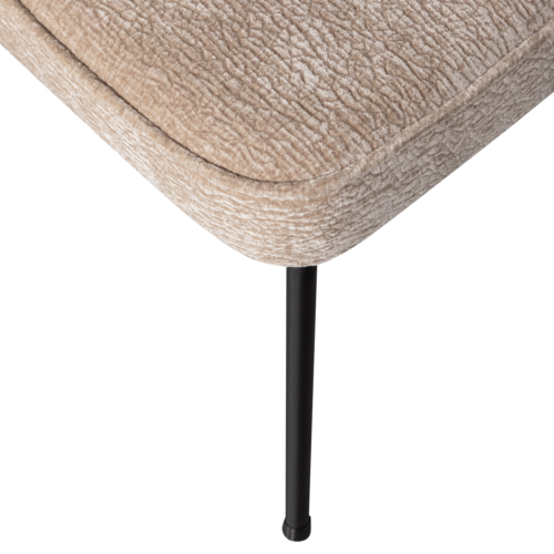 Eetkamerstoel Vogue Chenille - Zand - Afbeelding 8
