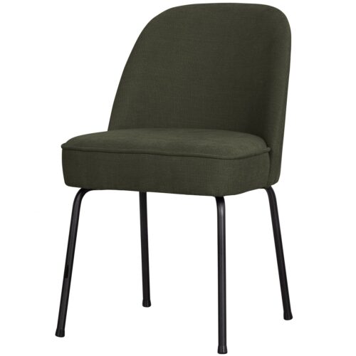 Eetkamerstoel Vogue Velvet Geweven - Warm Groen