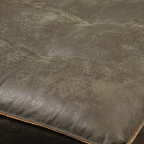 Fauteuil Rodeo Classic Gerecycled Leer - Army - Afbeelding 3