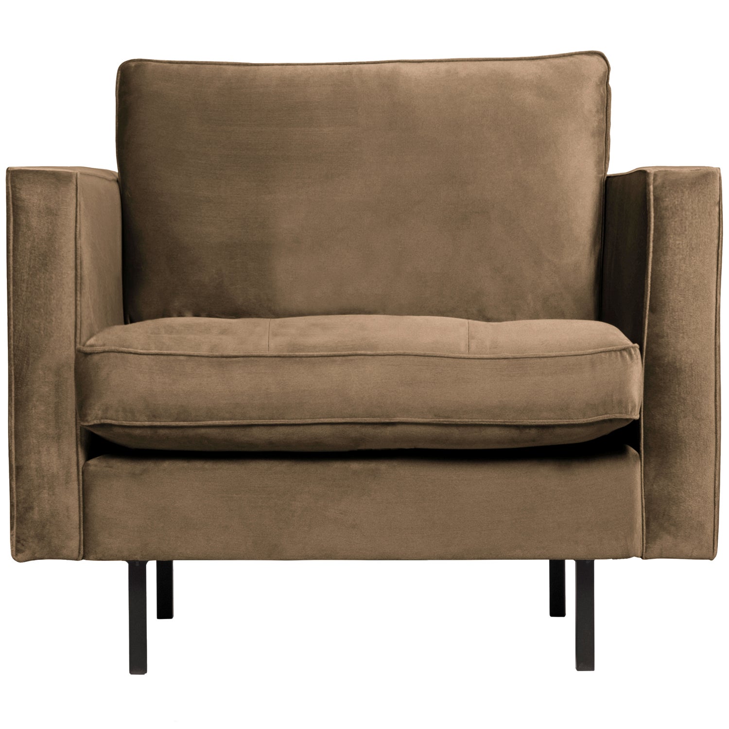 Fauteuil Rodeo Classic Velvet - Taupe