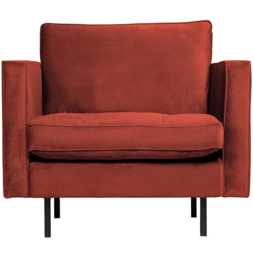 Fauteuil Rodeo Classic Velvet - Chestnut