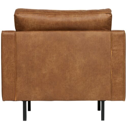 Fauteuil Rodeo Classic Gerecycled Leer - Cognac - Afbeelding 3