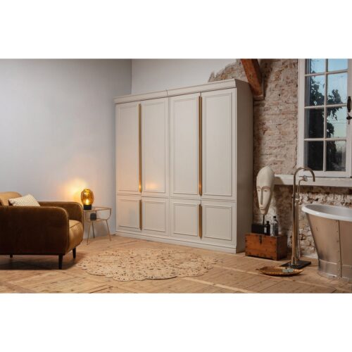 Fauteuil Statement met armleuning Fluweel  - Honing Geel - Afbeelding 2