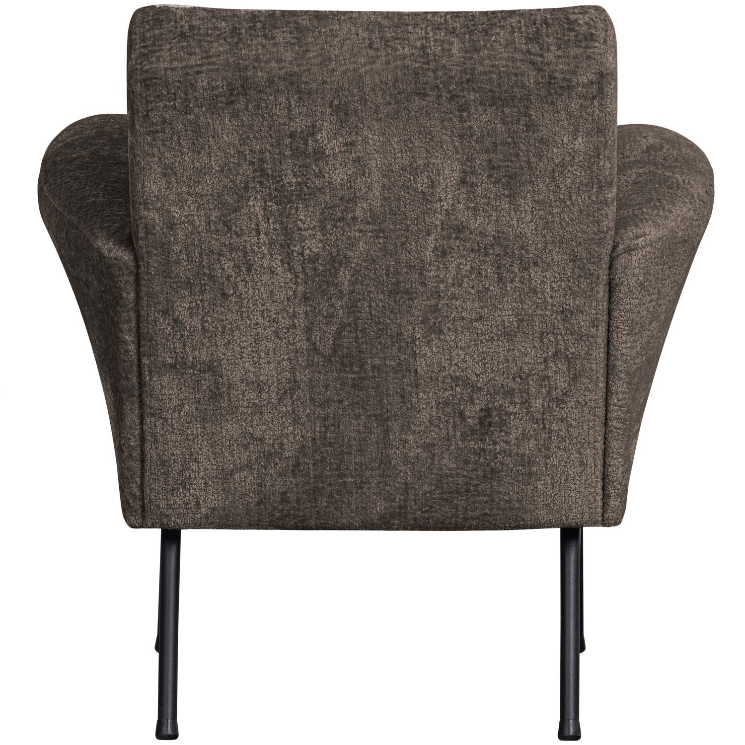 Fauteuil Muse Chenille - Grijs/Bruin - Afbeelding 4