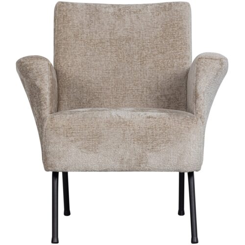 Fauteuil Muse Chenille - Naturel - Afbeelding 4
