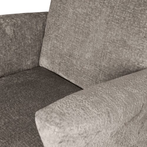 Fauteuil Muse Chenille - Taupe - Afbeelding 5