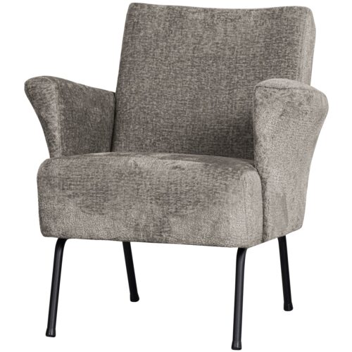 Fauteuil Muse Chenille - Taupe