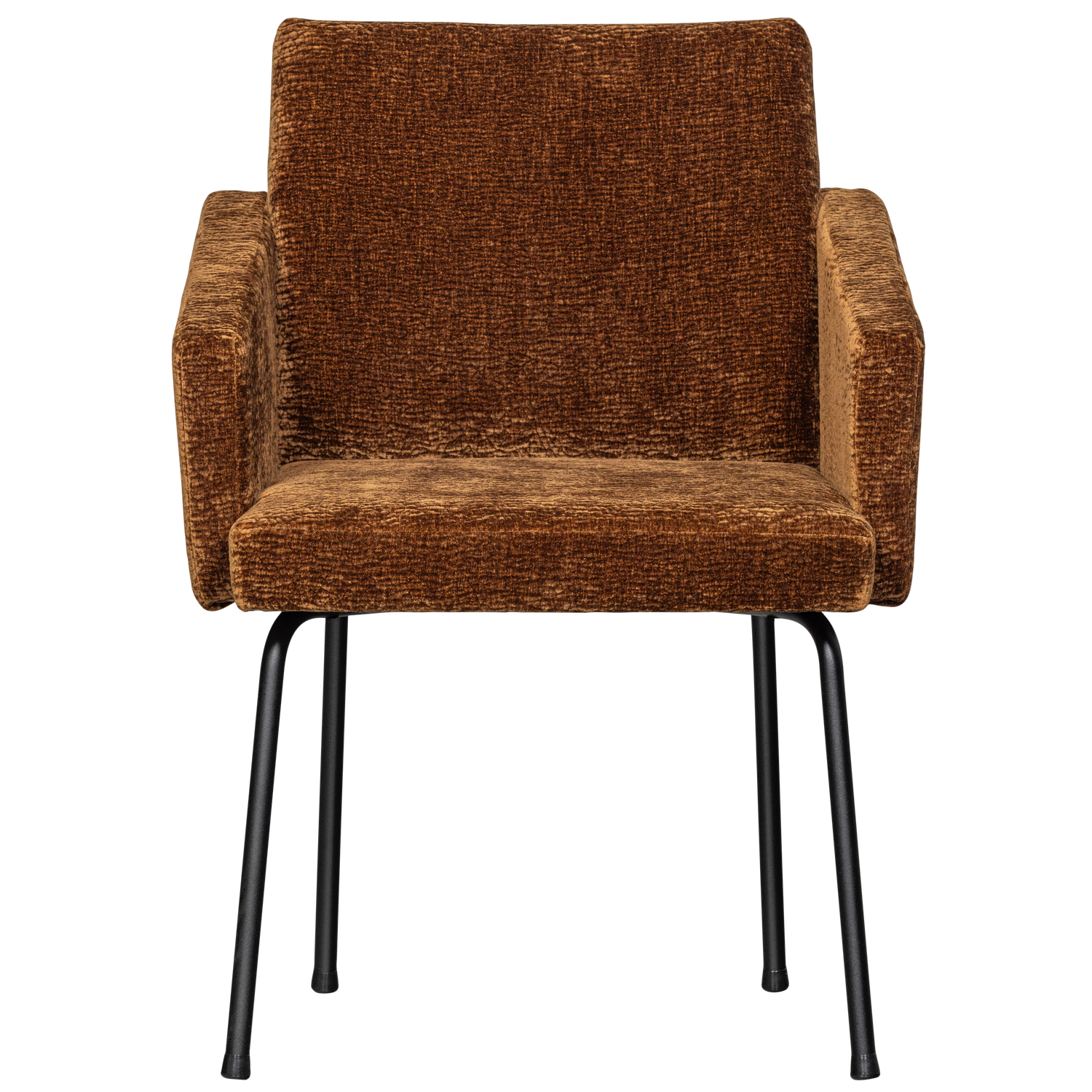 Eetkamerstoel Mount 3D Chenille Middenbruin - Afbeelding 4