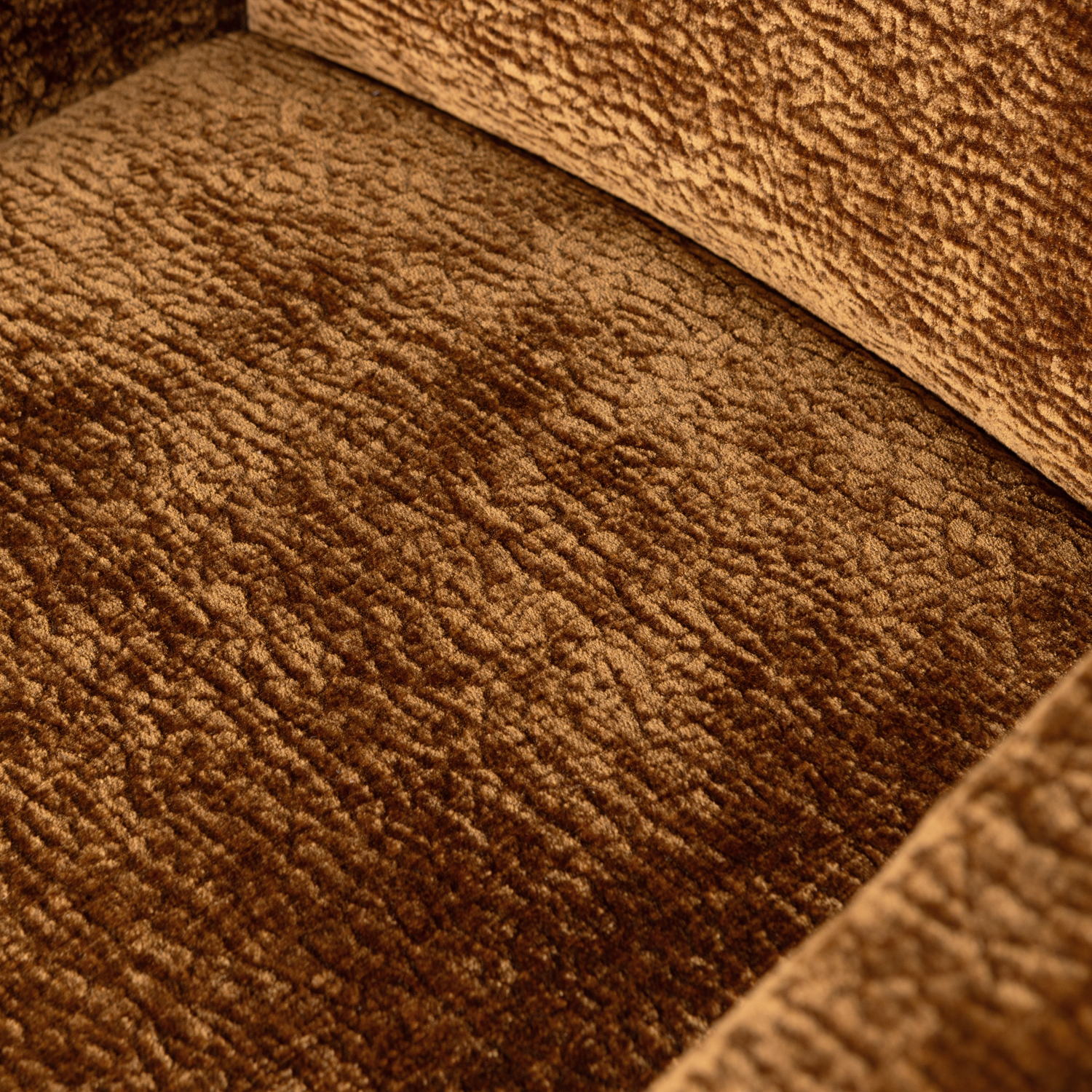 Eetkamerstoel Mount 3D Chenille Middenbruin - Afbeelding 7