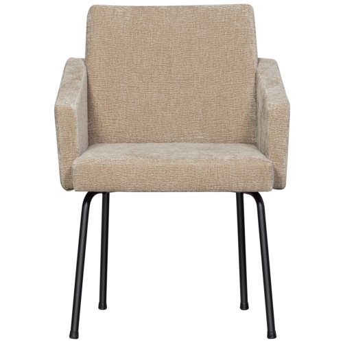 Eetkamerstoel Mount 3D Chenille Zand - Afbeelding 4