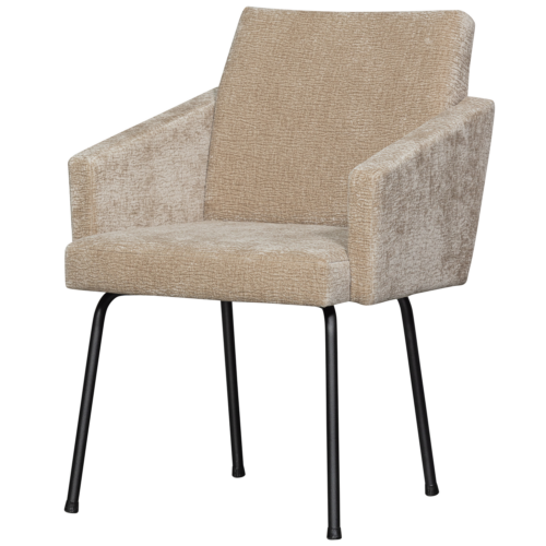 Eetkamerstoel Mount 3D Chenille Zand