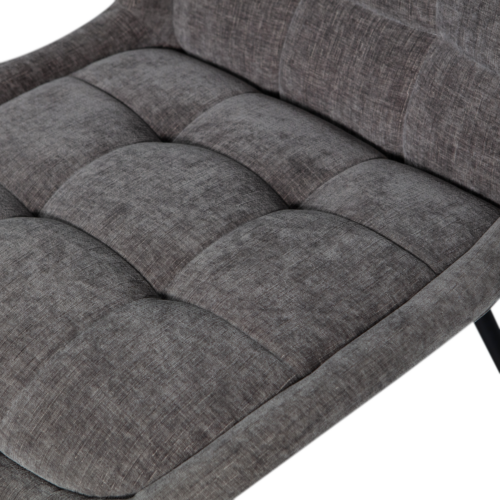 Eetkamerstoel Crate Velvet - Warm Grijs - Afbeelding 6